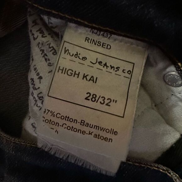 Nudie Jeans high Kai jeans 28/32 - Picture 3 of 10
